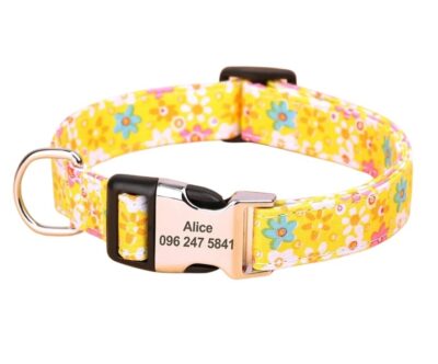 Collar Floral Amarillo