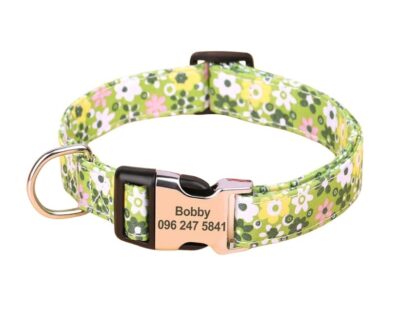 Collar Floral Verde
