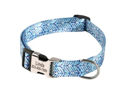 Collar Hexa Blue