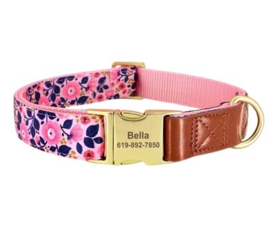 Collar Nature Pink Garden