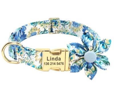 Collar Rosella Azul