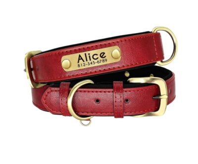 Collar Royal Burdeos y Negro