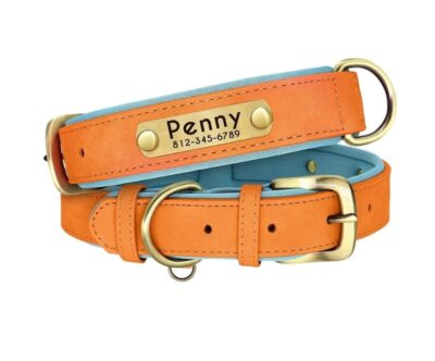 Collar Royal Naranja y Azul