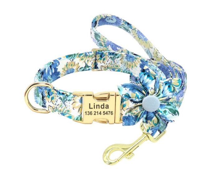 Collar Rosella Azul